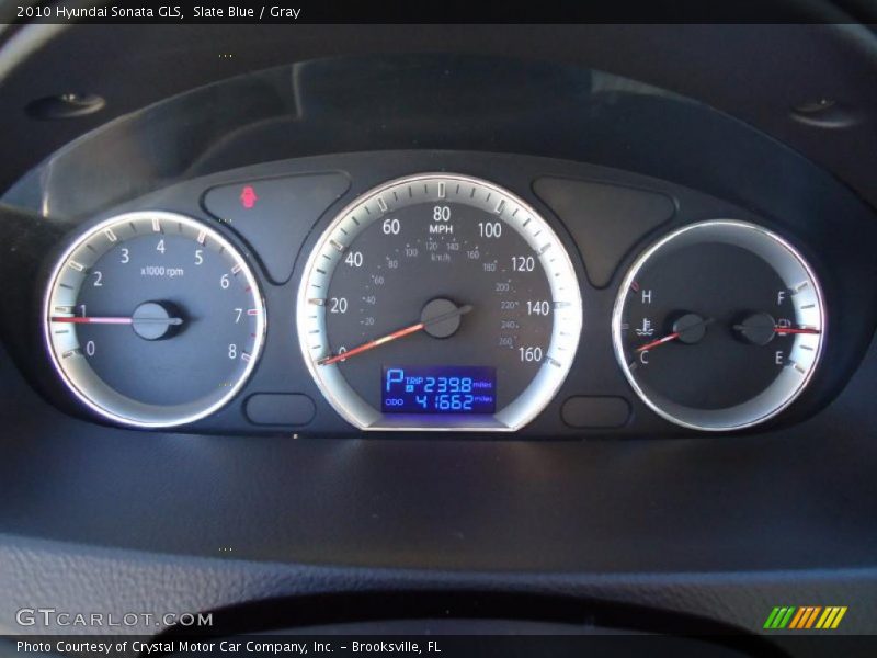 Slate Blue / Gray 2010 Hyundai Sonata GLS