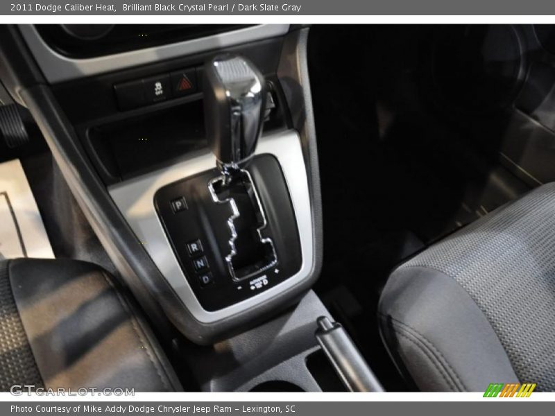 Brilliant Black Crystal Pearl / Dark Slate Gray 2011 Dodge Caliber Heat