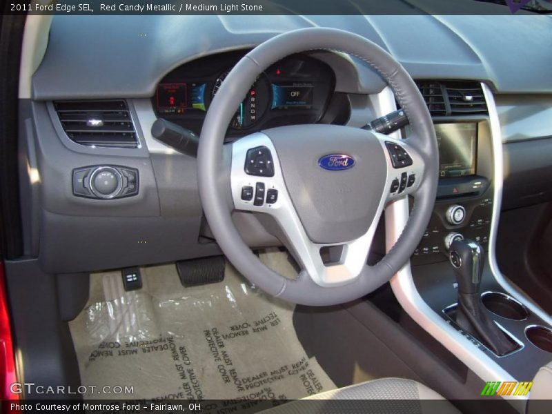  2011 Edge SEL Medium Light Stone Interior