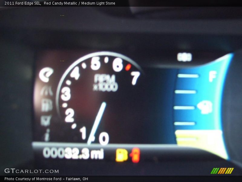 Red Candy Metallic / Medium Light Stone 2011 Ford Edge SEL