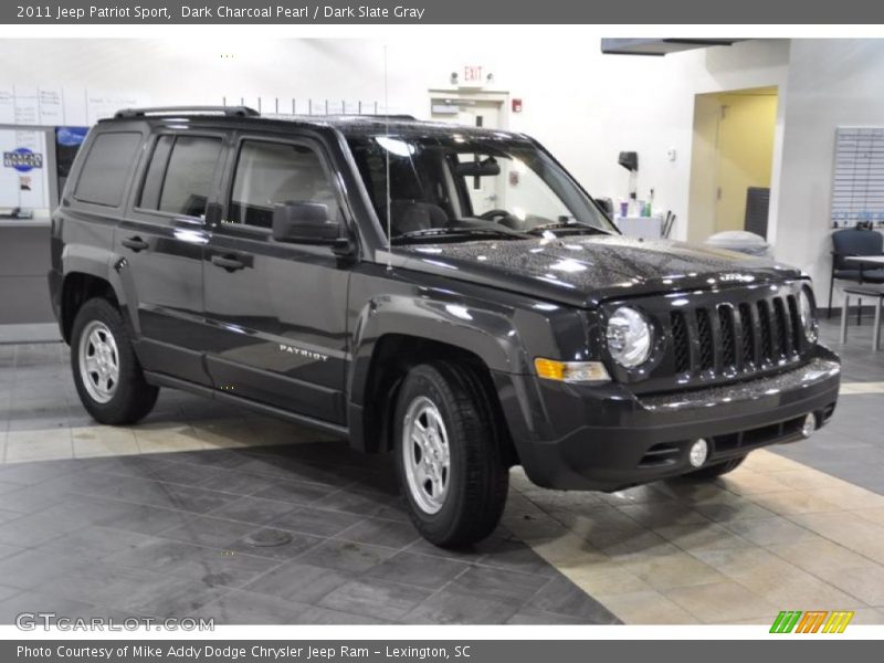 Dark Charcoal Pearl / Dark Slate Gray 2011 Jeep Patriot Sport
