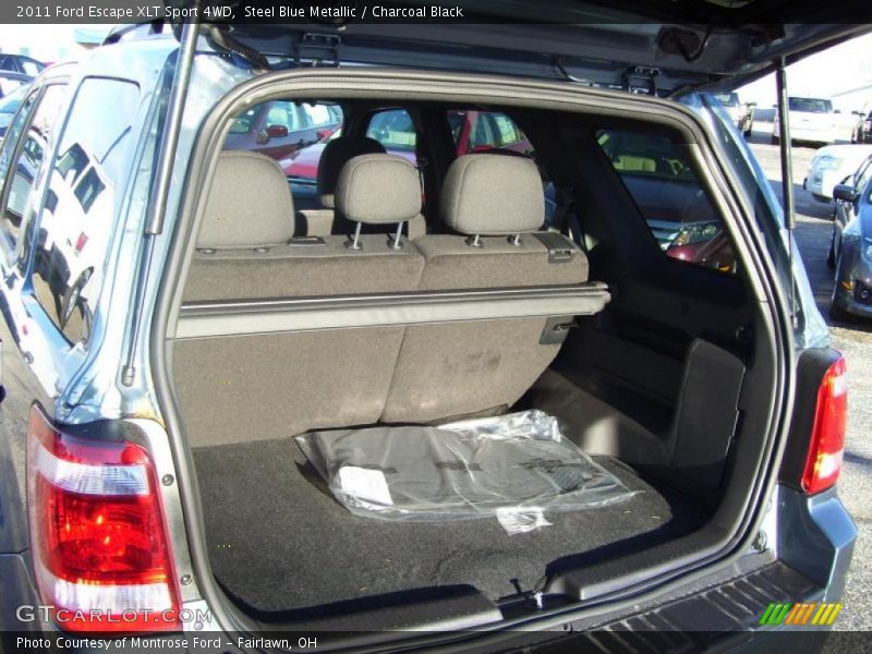 Steel Blue Metallic / Charcoal Black 2011 Ford Escape XLT Sport 4WD