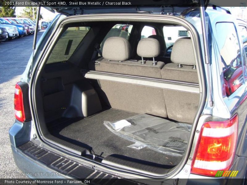 Steel Blue Metallic / Charcoal Black 2011 Ford Escape XLT Sport 4WD