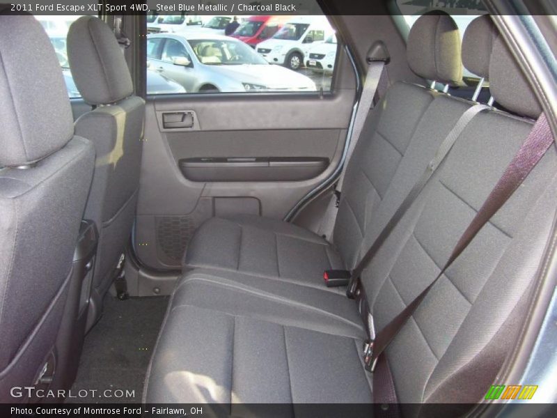 Steel Blue Metallic / Charcoal Black 2011 Ford Escape XLT Sport 4WD