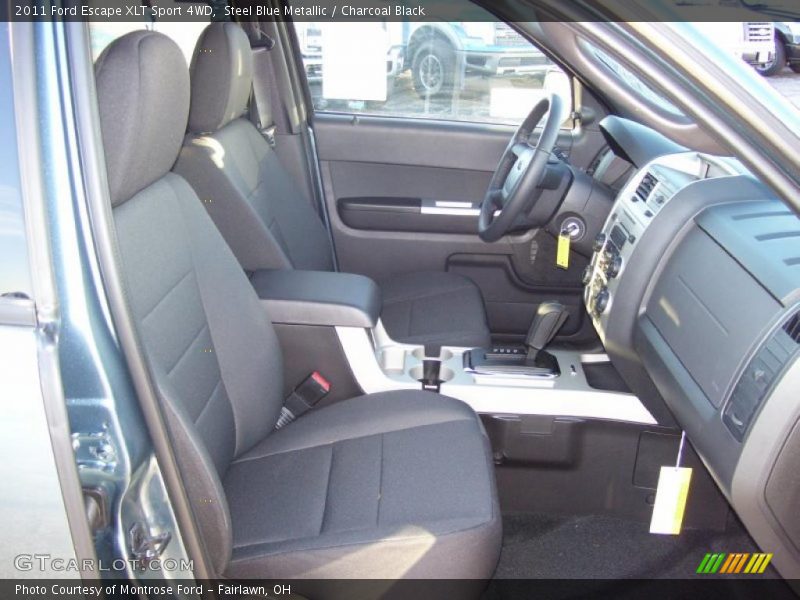 Steel Blue Metallic / Charcoal Black 2011 Ford Escape XLT Sport 4WD