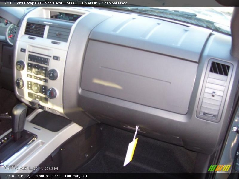 Steel Blue Metallic / Charcoal Black 2011 Ford Escape XLT Sport 4WD