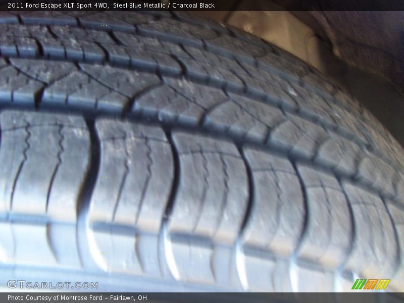 Steel Blue Metallic / Charcoal Black 2011 Ford Escape XLT Sport 4WD