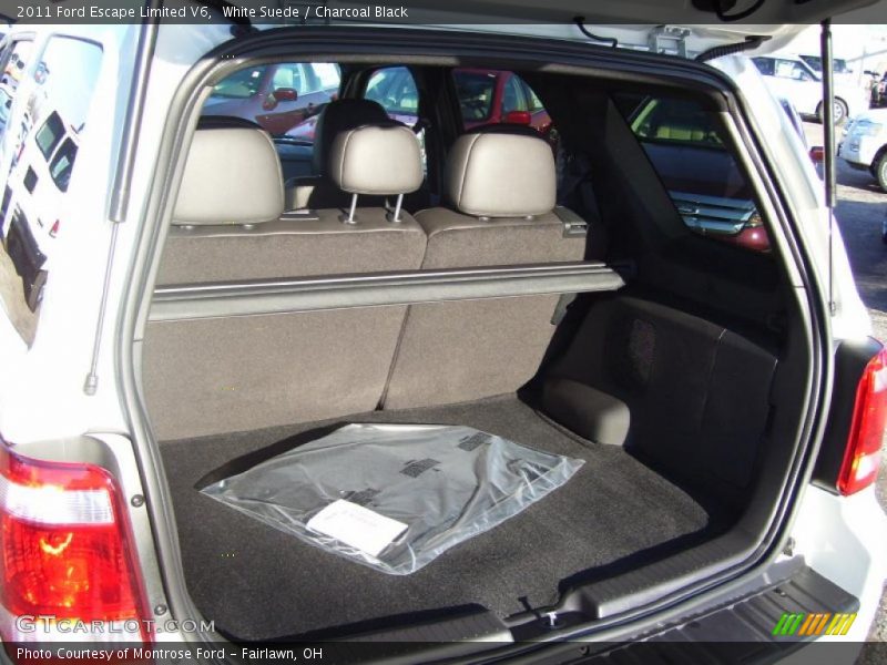 White Suede / Charcoal Black 2011 Ford Escape Limited V6