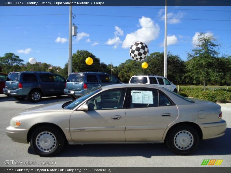 Light Sandrift Metallic / Taupe 2000 Buick Century Custom