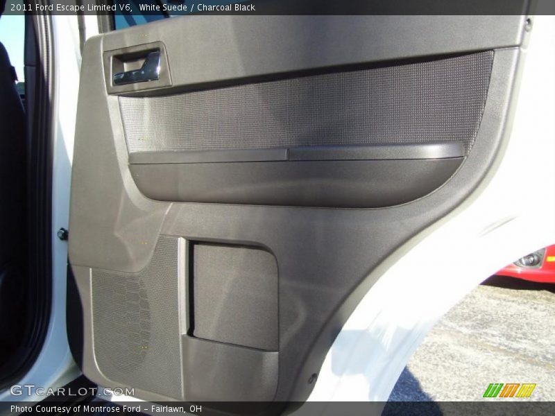 White Suede / Charcoal Black 2011 Ford Escape Limited V6