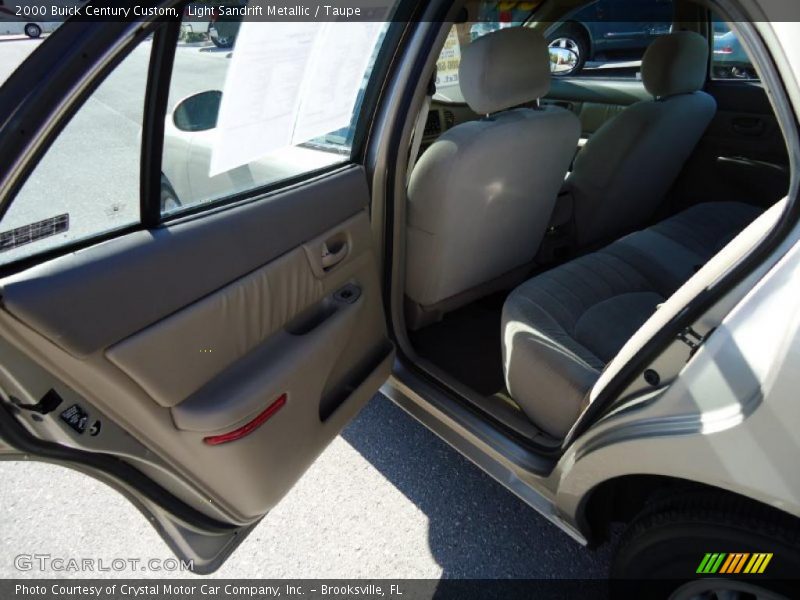 Light Sandrift Metallic / Taupe 2000 Buick Century Custom