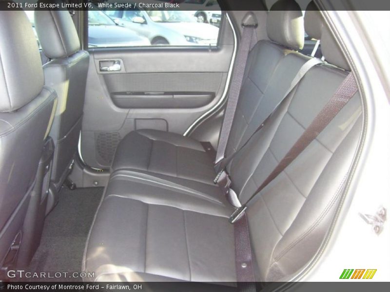 White Suede / Charcoal Black 2011 Ford Escape Limited V6