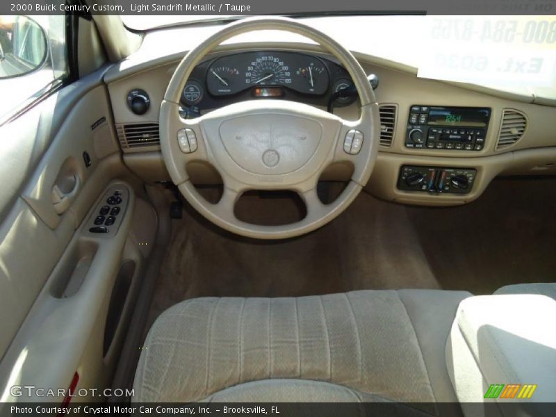 Light Sandrift Metallic / Taupe 2000 Buick Century Custom