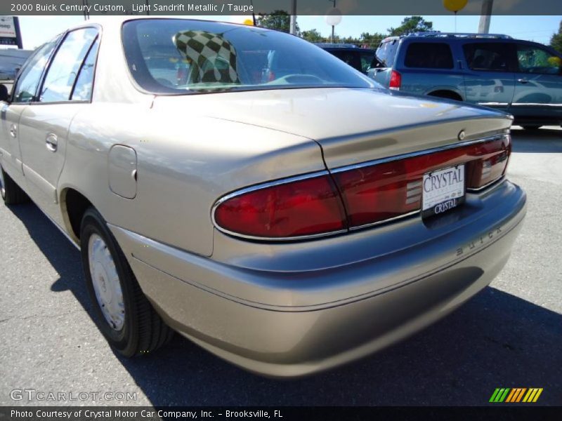 Light Sandrift Metallic / Taupe 2000 Buick Century Custom