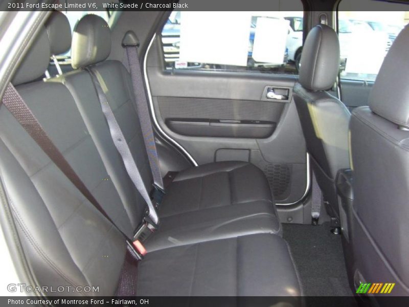 White Suede / Charcoal Black 2011 Ford Escape Limited V6