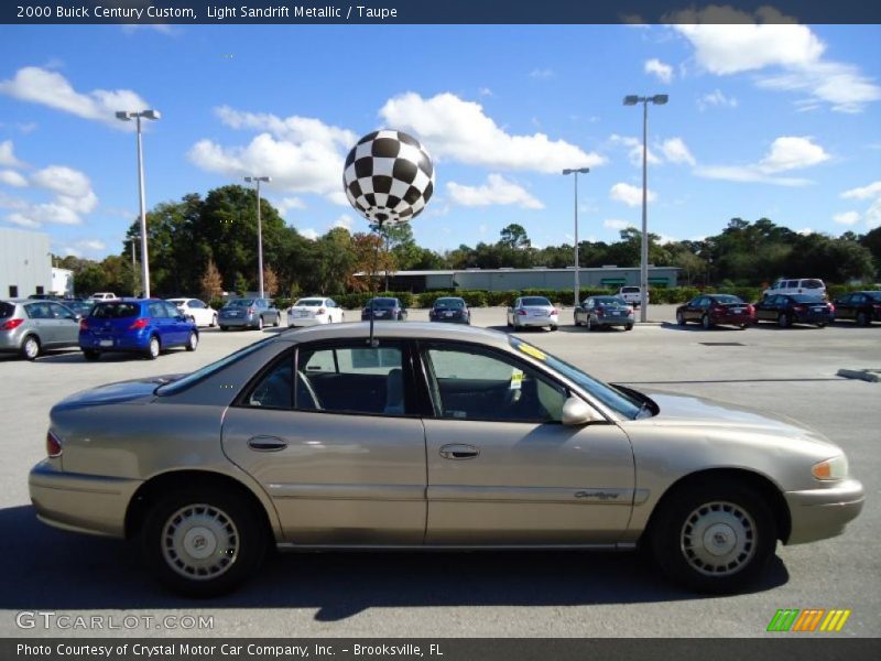 Light Sandrift Metallic / Taupe 2000 Buick Century Custom