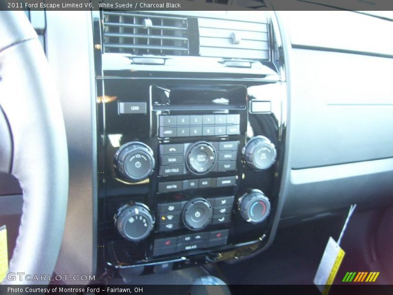 White Suede / Charcoal Black 2011 Ford Escape Limited V6