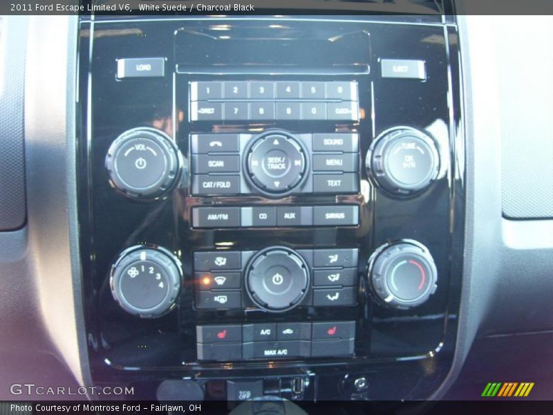 White Suede / Charcoal Black 2011 Ford Escape Limited V6