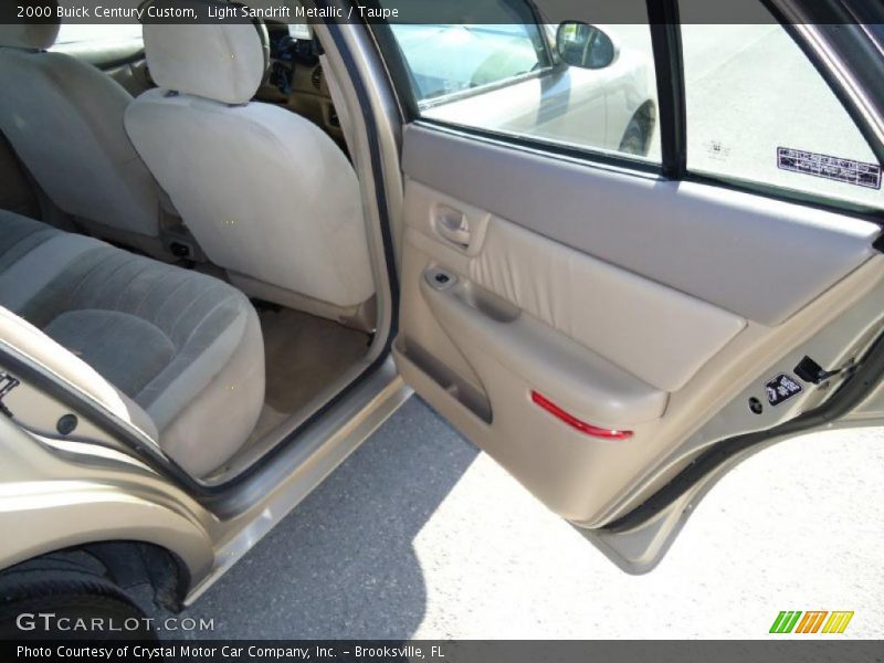 Light Sandrift Metallic / Taupe 2000 Buick Century Custom