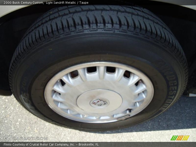 Light Sandrift Metallic / Taupe 2000 Buick Century Custom
