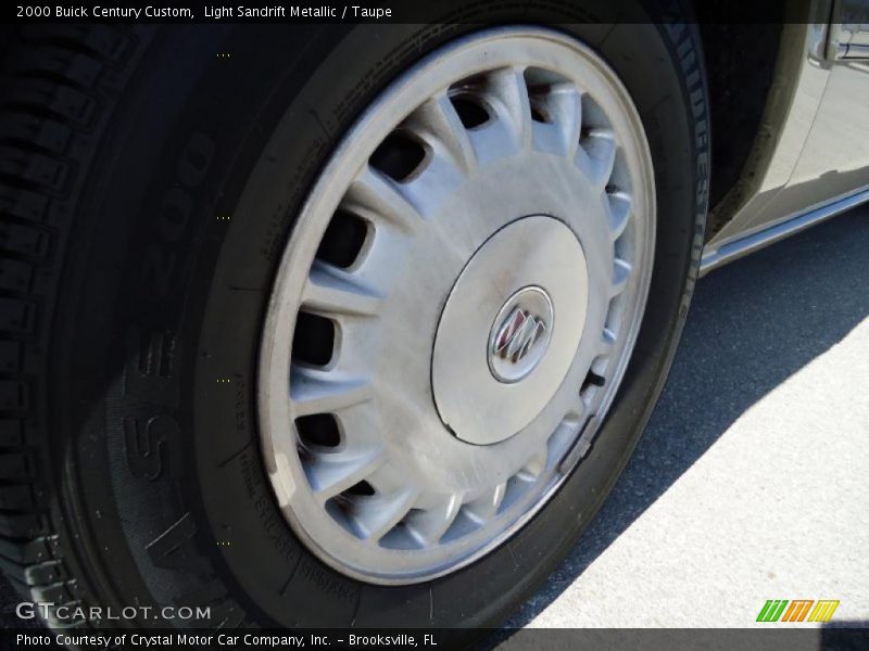 Light Sandrift Metallic / Taupe 2000 Buick Century Custom