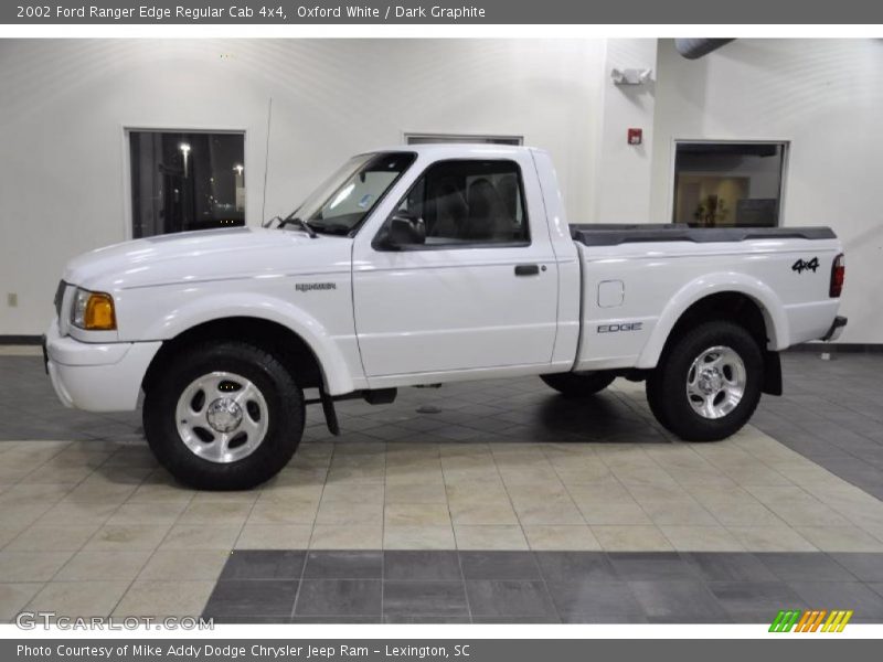 Oxford White / Dark Graphite 2002 Ford Ranger Edge Regular Cab 4x4