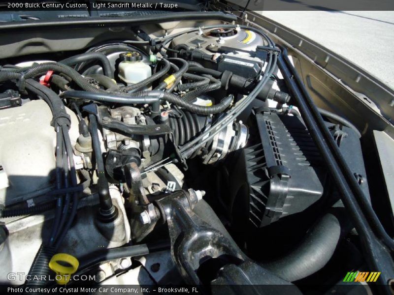 Light Sandrift Metallic / Taupe 2000 Buick Century Custom