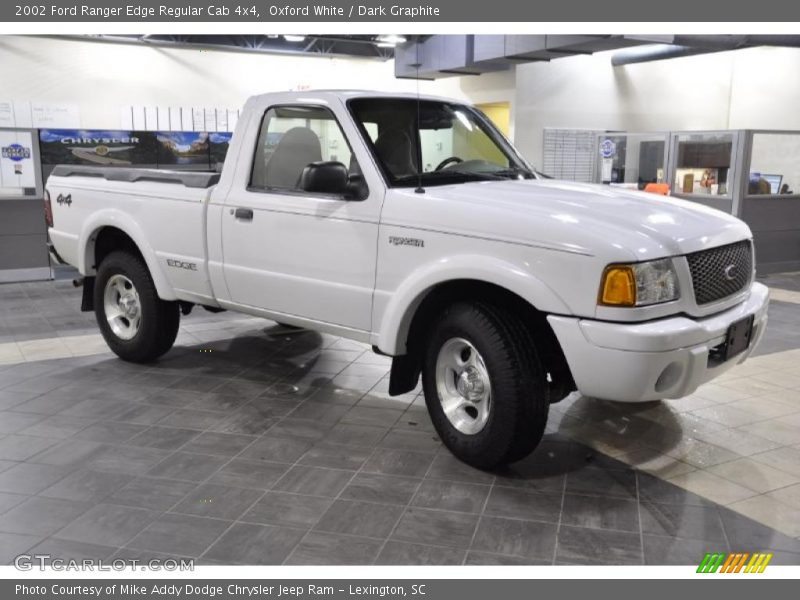 Oxford White / Dark Graphite 2002 Ford Ranger Edge Regular Cab 4x4