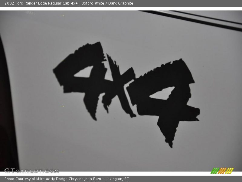  2002 Ranger Edge Regular Cab 4x4 Logo
