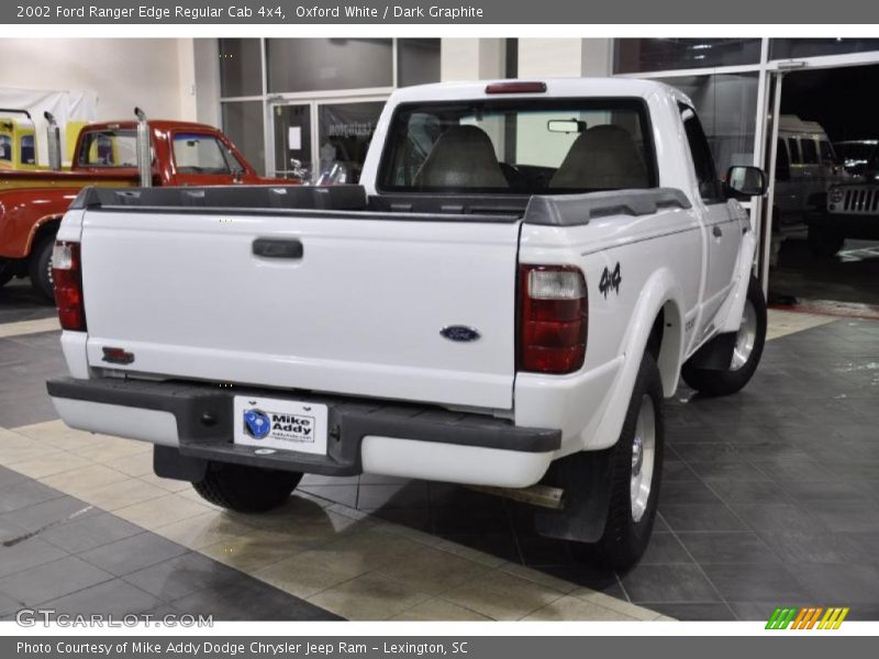 Oxford White / Dark Graphite 2002 Ford Ranger Edge Regular Cab 4x4