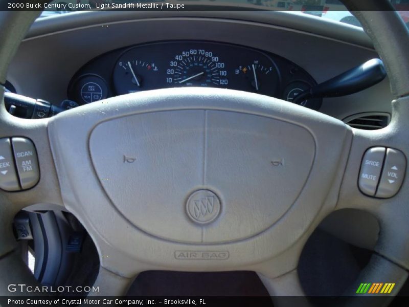 Light Sandrift Metallic / Taupe 2000 Buick Century Custom