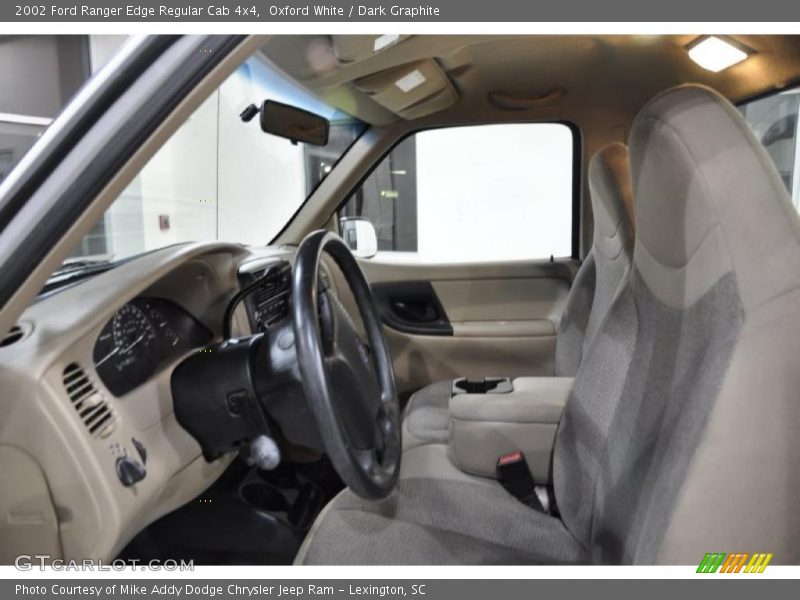  2002 Ranger Edge Regular Cab 4x4 Dark Graphite Interior