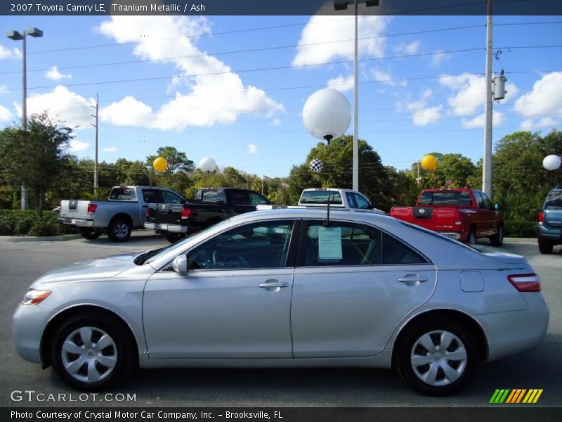 Titanium Metallic / Ash 2007 Toyota Camry LE