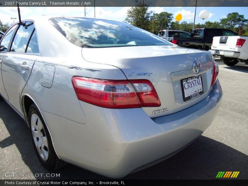 Titanium Metallic / Ash 2007 Toyota Camry LE