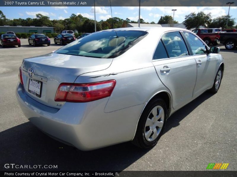 Titanium Metallic / Ash 2007 Toyota Camry LE