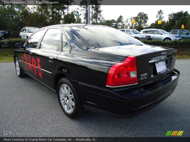 Black / Graphite 2004 Volvo S80 2.5T