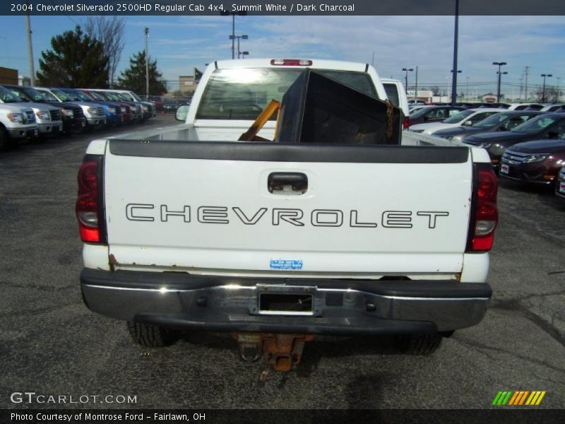 Summit White / Dark Charcoal 2004 Chevrolet Silverado 2500HD Regular Cab 4x4