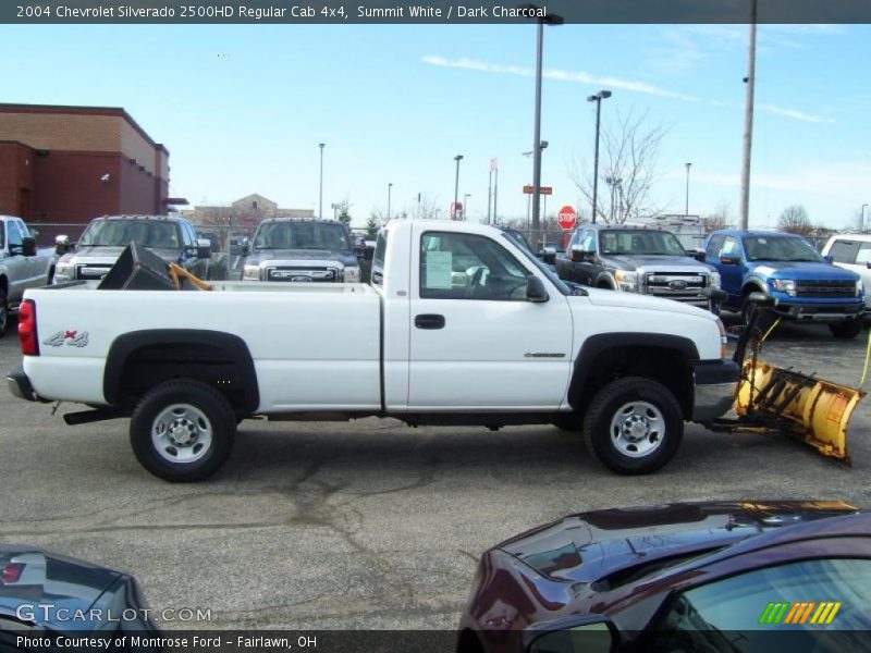 Summit White / Dark Charcoal 2004 Chevrolet Silverado 2500HD Regular Cab 4x4