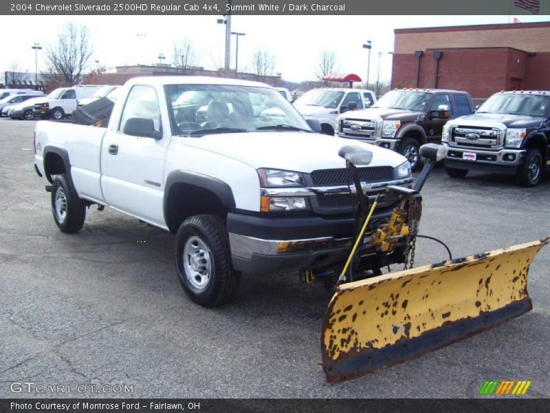 Summit White / Dark Charcoal 2004 Chevrolet Silverado 2500HD Regular Cab 4x4