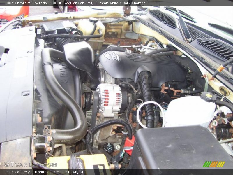  2004 Silverado 2500HD Regular Cab 4x4 Engine - 6.0 Liter OHV 16-Valve Vortec V8
