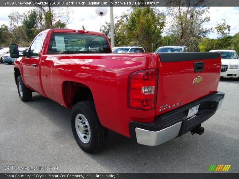  2009 Silverado 2500HD Work Truck Regular Cab Victory Red