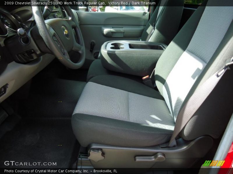  2009 Silverado 2500HD Work Truck Regular Cab Dark Titanium Interior