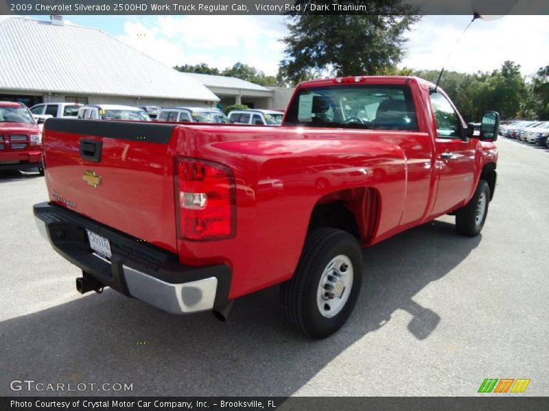  2009 Silverado 2500HD Work Truck Regular Cab Victory Red