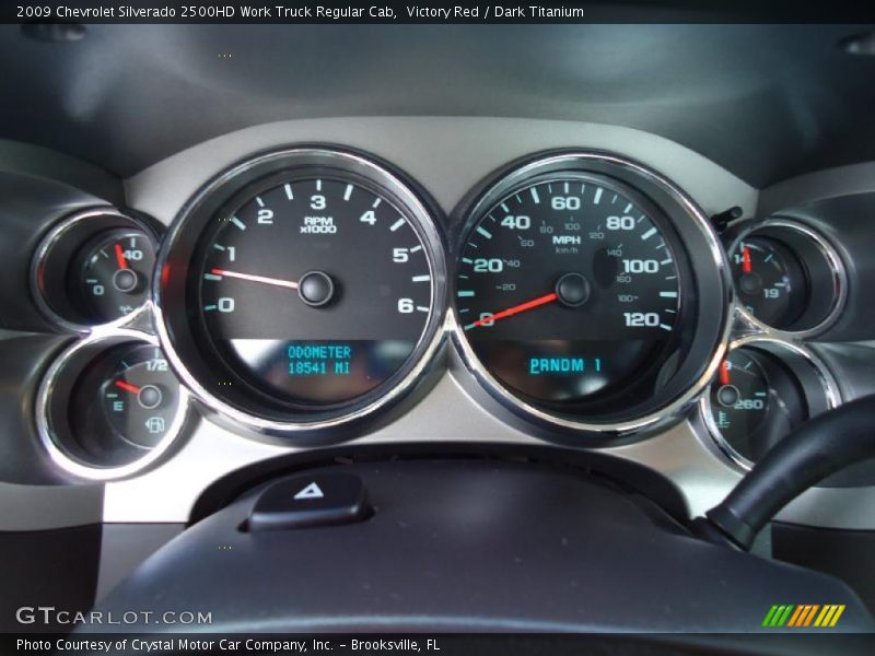  2009 Silverado 2500HD Work Truck Regular Cab Work Truck Regular Cab Gauges