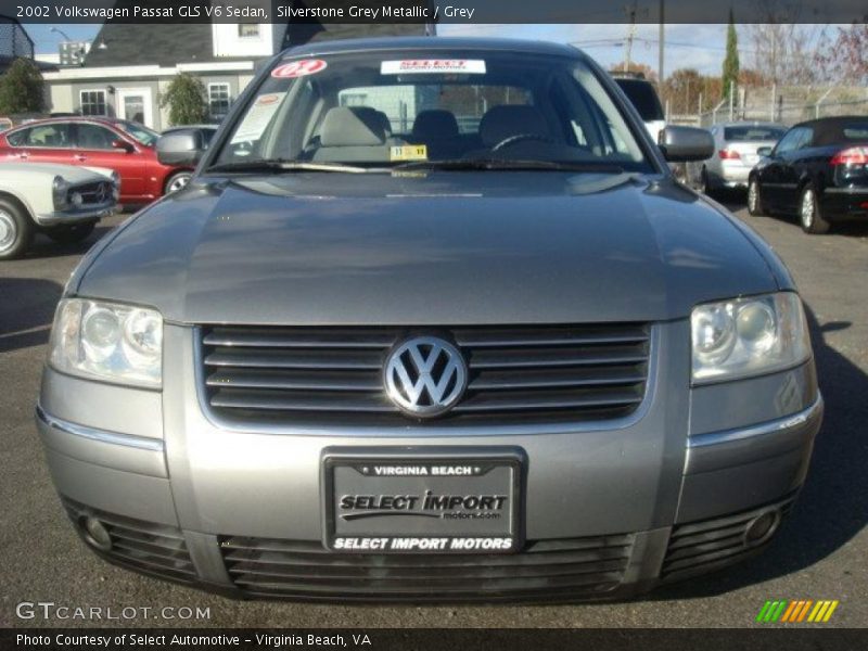 Silverstone Grey Metallic / Grey 2002 Volkswagen Passat GLS V6 Sedan