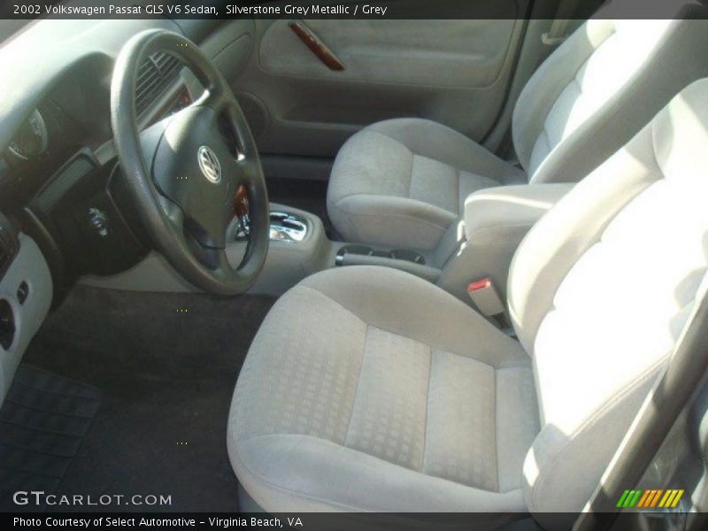 Silverstone Grey Metallic / Grey 2002 Volkswagen Passat GLS V6 Sedan