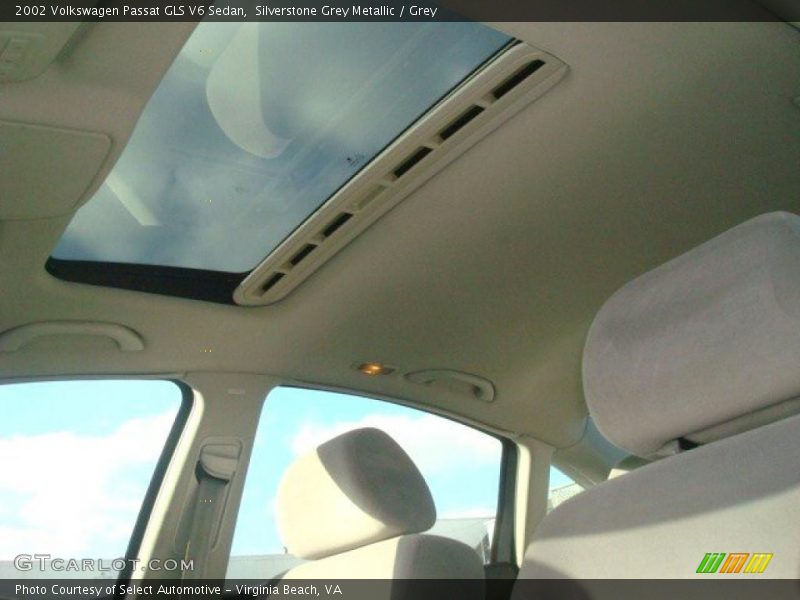 Silverstone Grey Metallic / Grey 2002 Volkswagen Passat GLS V6 Sedan