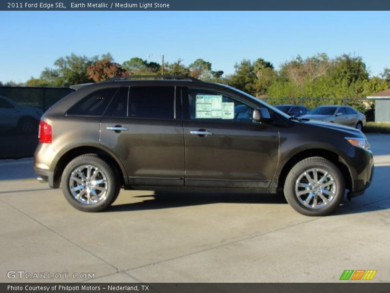 Earth Metallic / Medium Light Stone 2011 Ford Edge SEL