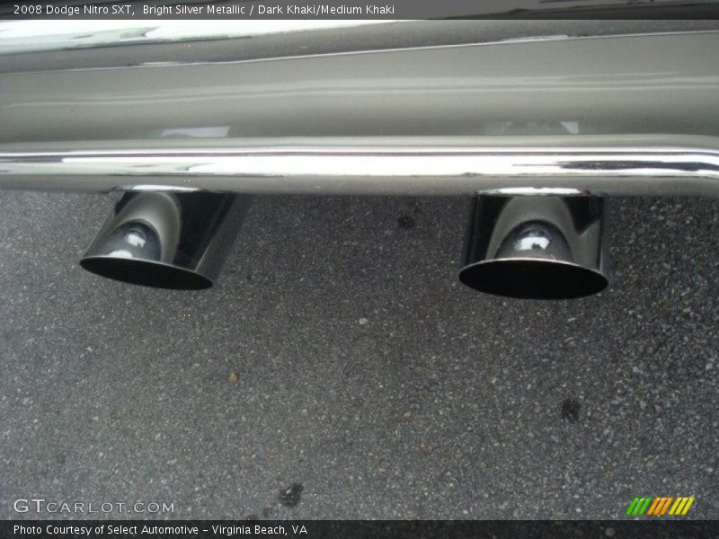 Bright Silver Metallic / Dark Khaki/Medium Khaki 2008 Dodge Nitro SXT