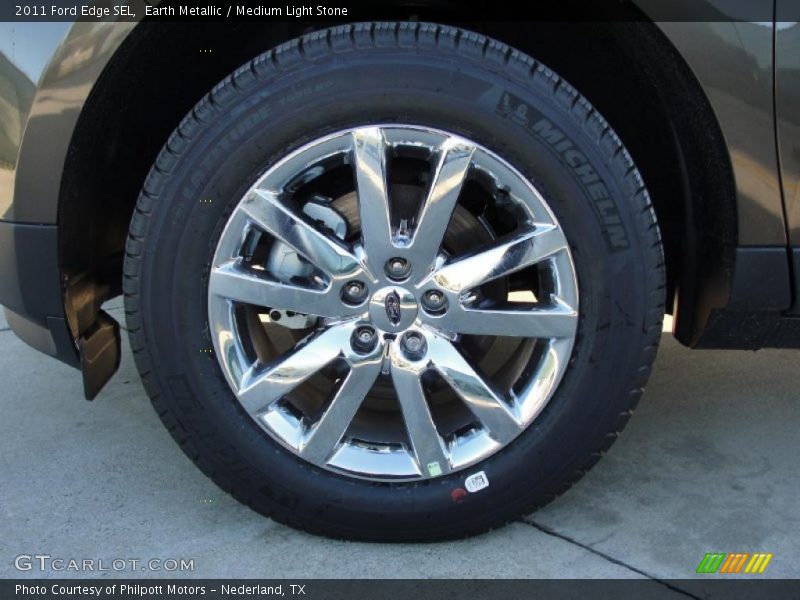 Earth Metallic / Medium Light Stone 2011 Ford Edge SEL